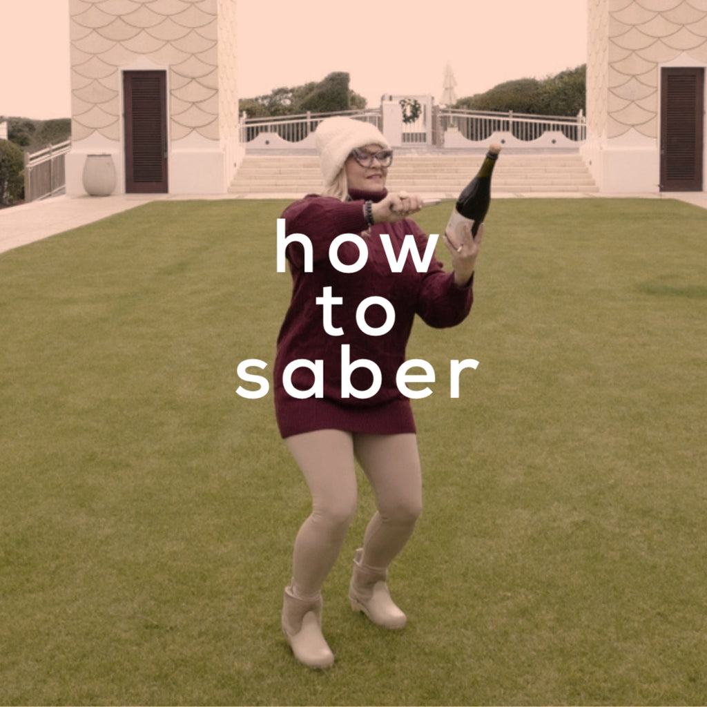 How to Safely Saber Sparkling Wine