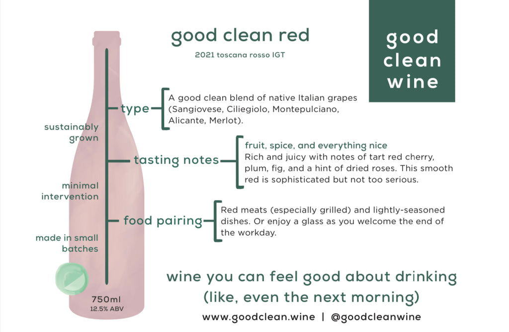 get to know good clean red