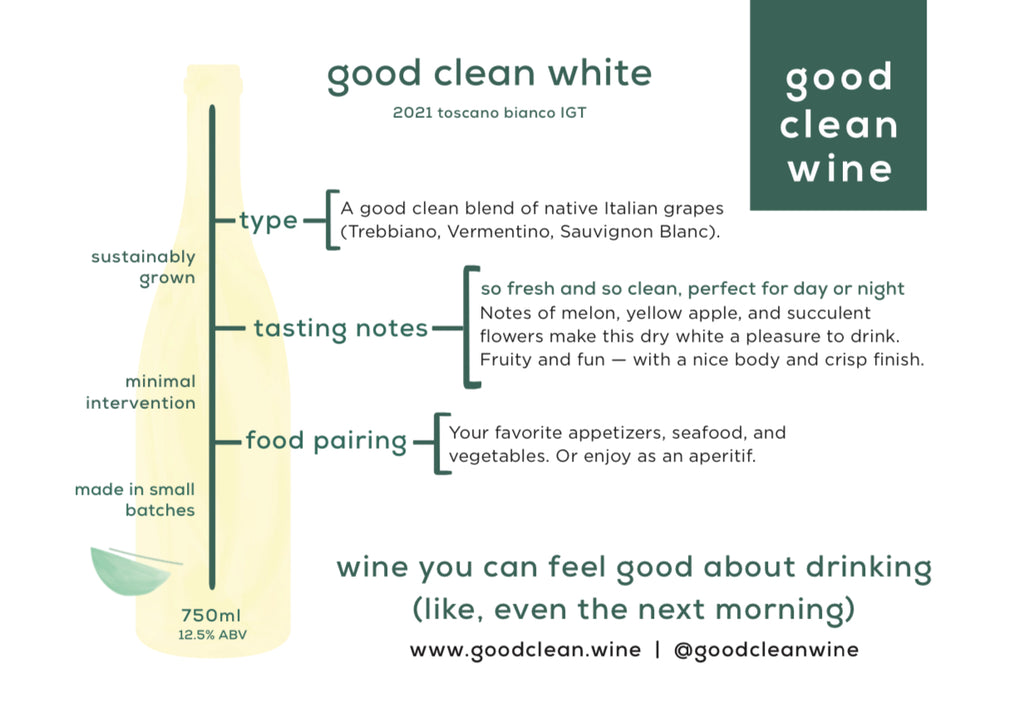 get to know good clean white